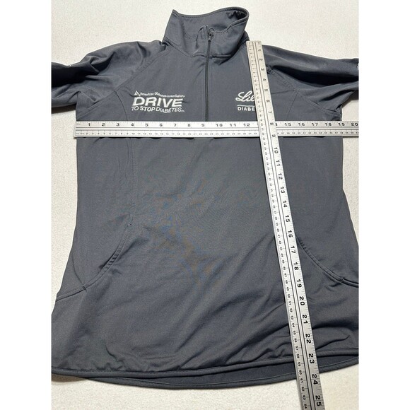 Roush Fenway Ford Performance Lilly Diabetes Women’s Large Long Sleeve 1/4 Zip - Picture 8 of 12